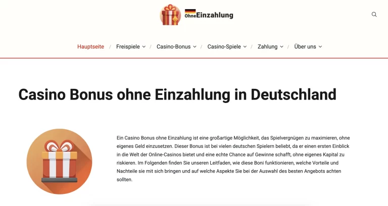 OhneEinzahlung.com Creates an Innovative Ranking of Online Casinos with Fast Payouts in Germany Based on Players’ Opinions